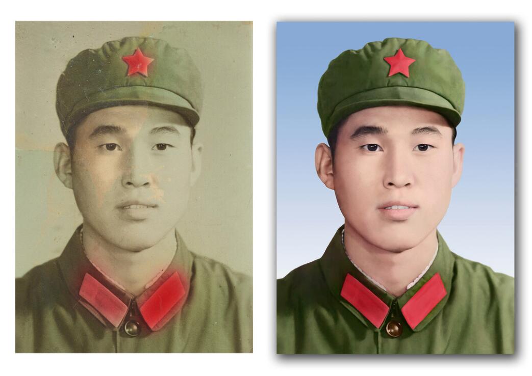 樟木头镇破损照片修复-18